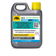 FILA Cleaner - Unterhaltsreiniger (Universalreiniger für alle Beläge aus Stein, Cotto, Feinsteinzeug, glasierter Keramik, Klinker, Zement, Holz, Naturstein, Granit, Agglomerat, Antikmarmor, Stein- oder Kiesplatten)